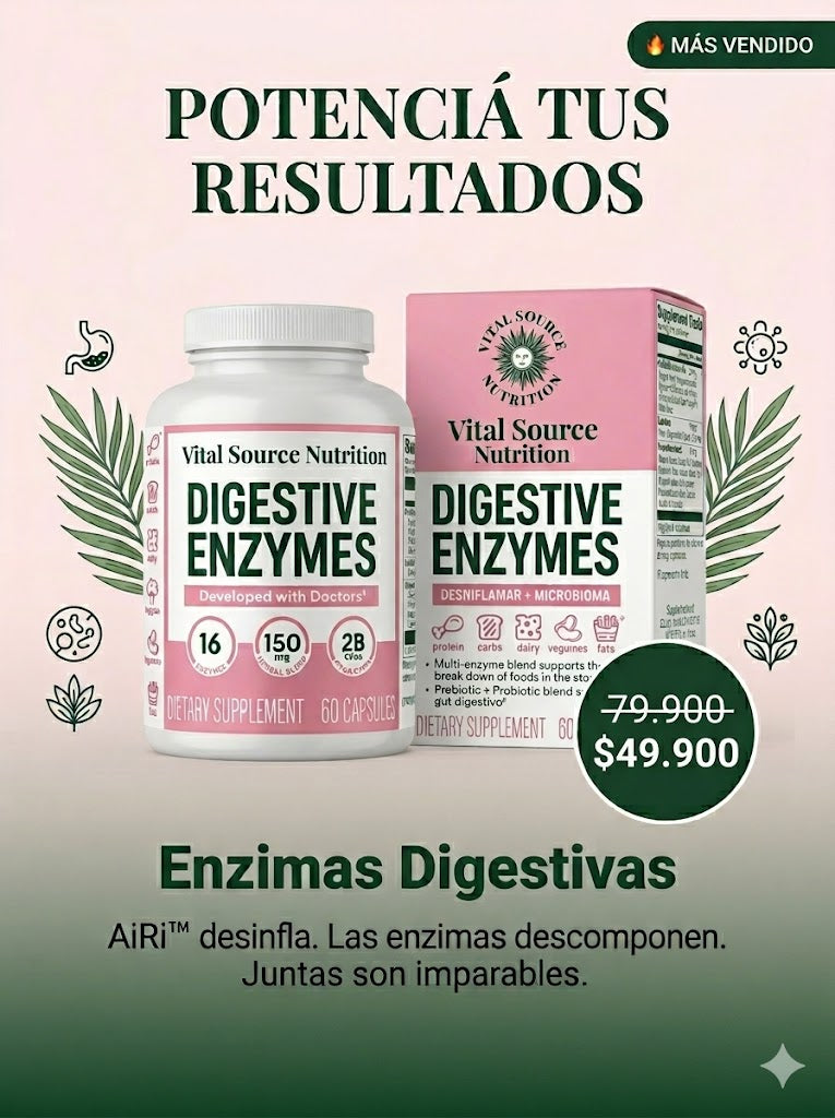 Oferta Especial - Enzimas Digestivas