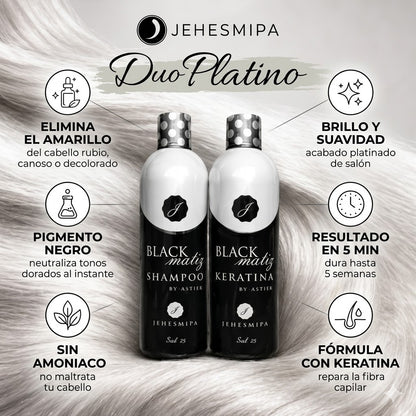 Duo Platinum- Platina tu cabello al instante