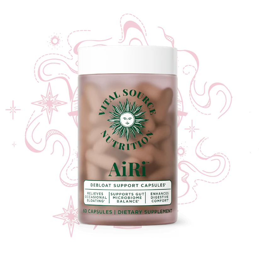Cápsulas AiRi™ para aliviar la hinchazón