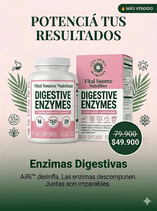 Oferta Especial - Enzimas Digestivas