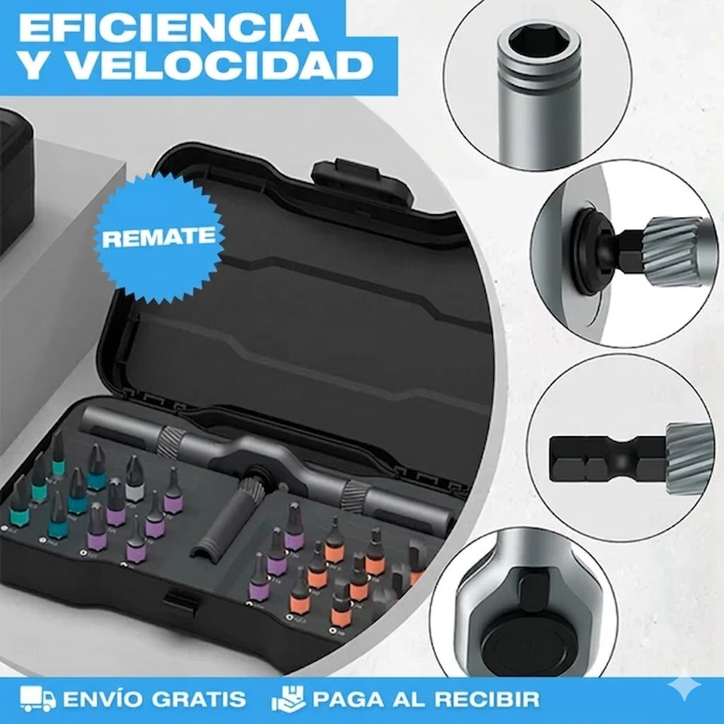 FixPro 24 – Set Destornillador Magnético
