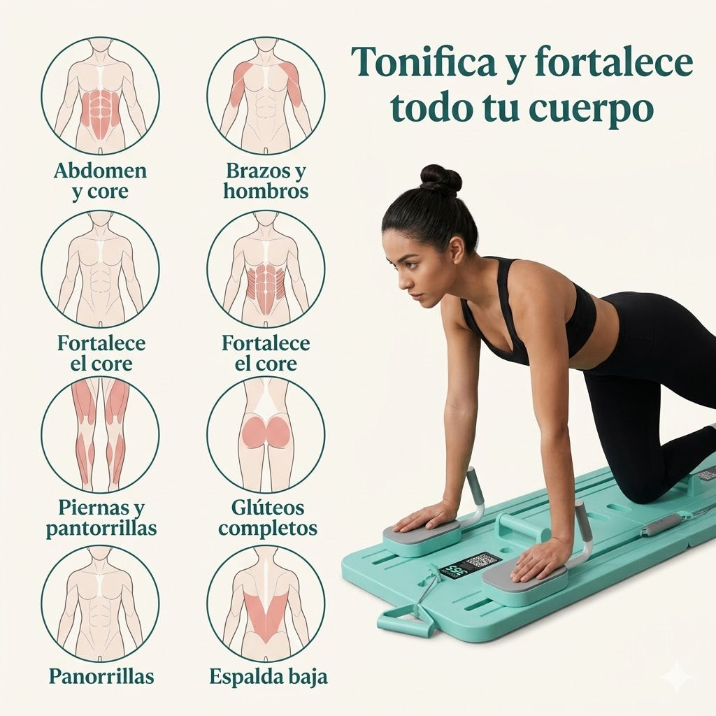 Programa Personalizado - Tabla De Pilates Multifuncional Plegable